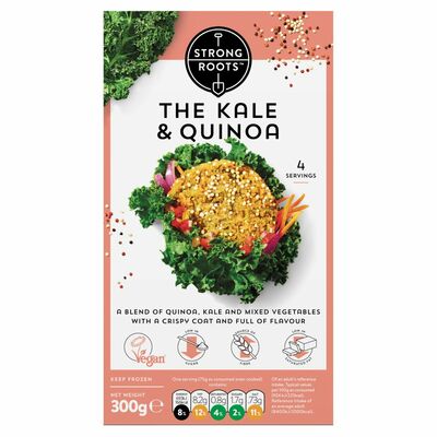Strong Roots Kale & Quinoa Burger 300g