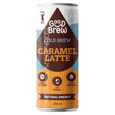 Good Brew Caramel Latte Cold Brew Drink 250ml