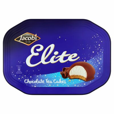JACOB'S ELITE CHOCOLATE TEA CAKES TIN 600G