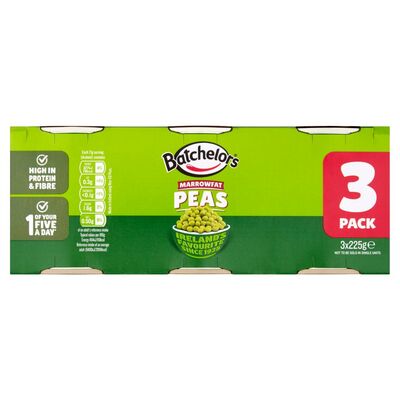 Batchelors Marrowfat Peas 3 Pack 225g