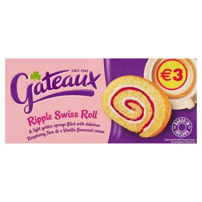Gateaux Ripple Swiss Roll 205g