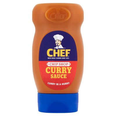 Chef Chip Shop Curry Sauce Squeezy 355g