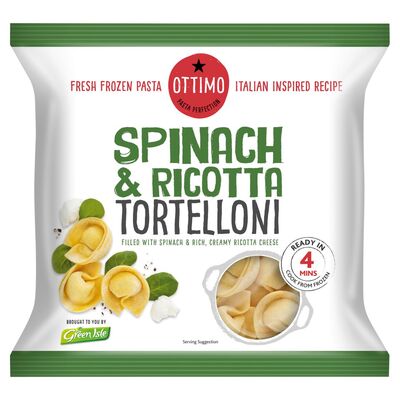 Green Isle Ottimo Spinach & Ricotta Tortelloni 300g