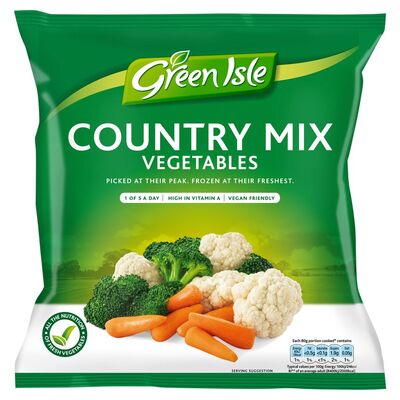 Green Isle Country Mix Vegetables 450g