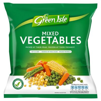 Green Isle Mixed Vegetables 450g
