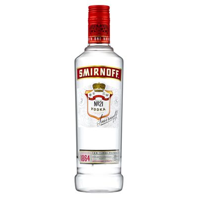 Smirnoff Vodka Bottle 50cl 