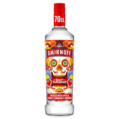 Smirnoff Spicy Tamarind Vodka Bottle 70cl