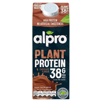 Alpro High Protein Chocolate Soya Drink 750ml