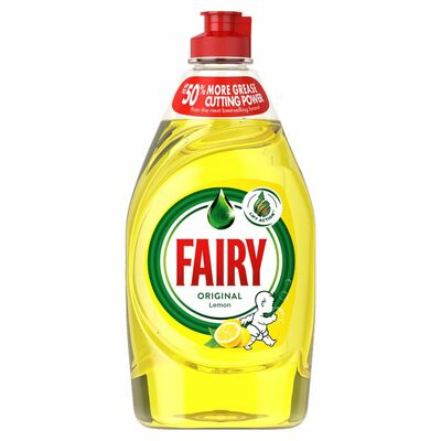 Fairy Washing Up Liquid Lemon 433ml