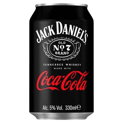 Jack Daniel's & Coca-Cola Can 330ml