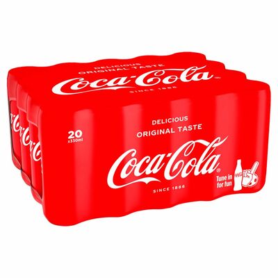 COCA-COLA CAN PACK 20 X 33OML