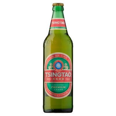 Tsing Tao Premium Chinese Lager Sharing Bottle 640ml 