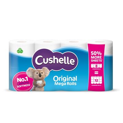 Crushelle Original Mega Rolls 8 Roll 