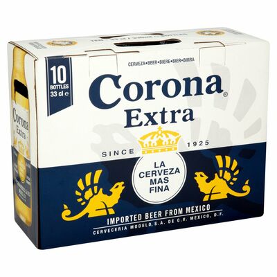 CORONA EXTRA BOTTLE PACK 10 X 330ML