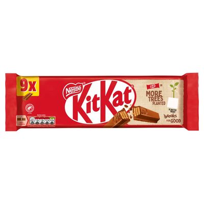 Kit Kat 2 Finger Milk Chocolate 9 Pack 186.3g
