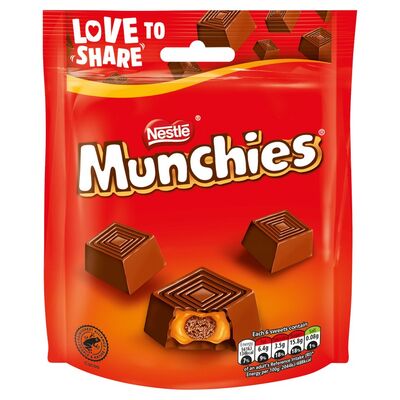 Nestlé Munchies Caramel Chocolate Pouch 103g