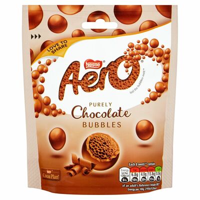 Nestlé Aero Bubbles Milk Pouch 102g