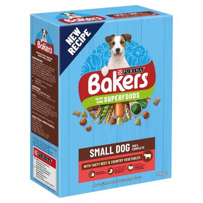 Bakers Small Dog Beef 1.1kg