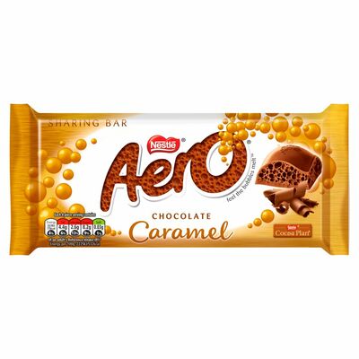 Nestlé Aero Chocolate Caramel Bar 90g
