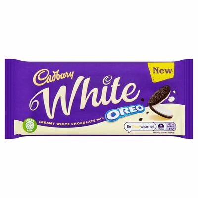 CADBURY WHITE OREO CHOCOLATE BAR 110G