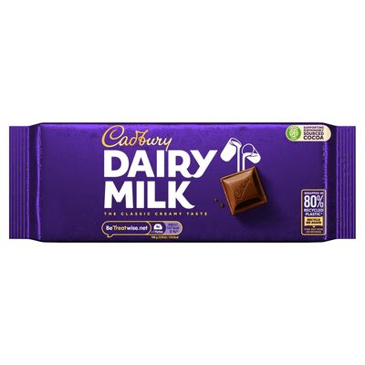 Cadbury Dairy Milk Milk Chocolate Family Bar 180g