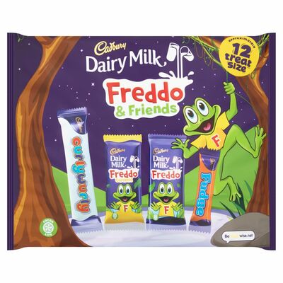 Cadbury Dairy Milk Freddo Chocolate Bars Treat Size 12 Pack 191g