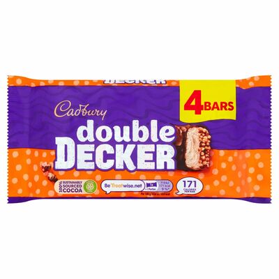 Cadbury Double Decker 4 Pack 149.2g