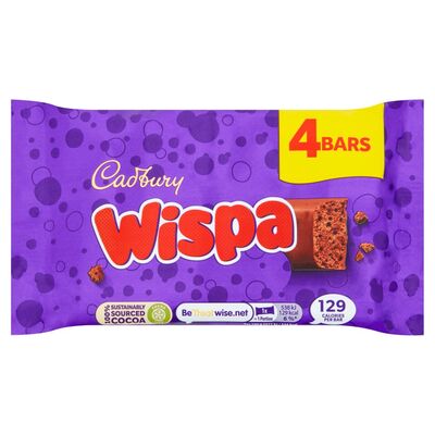 Cadbury Wispa 4 Pack 94.8g