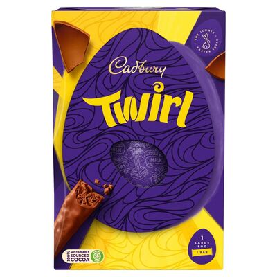 Cadbury Twirl Large Easter Egg 198g