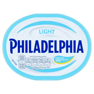 Philadelphia Light Soft Cream Cheese 165g