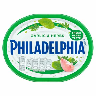 Philadelphia Garlic & Herb 165g