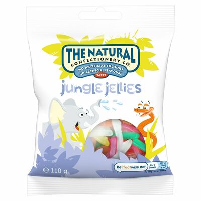The Natural Confectionery Company Jungle Jellies Bag 110g