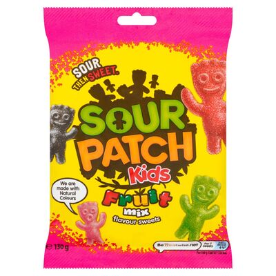 Sour Patch Kids Fruit Mix Bag 130g