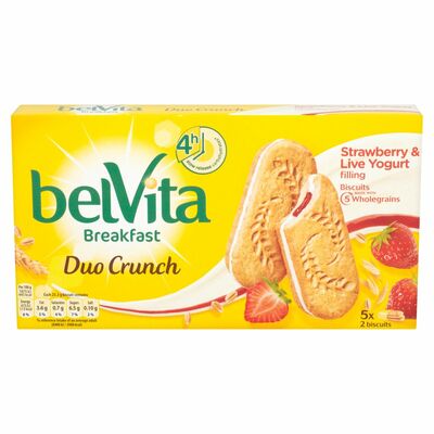 Belvita Strawberry Duo Crunch 253g