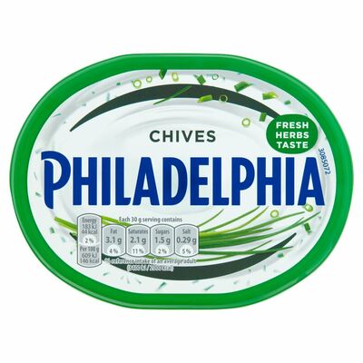 Philadelphia With Chives Soft Cheese 170g