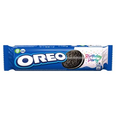 Oreo Birthday Party Sandwich Cookies 154g