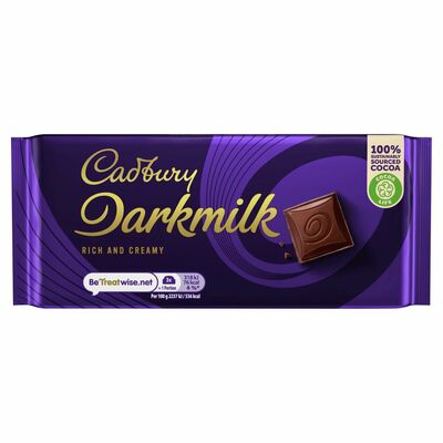 Cadbury Darkmilk Chocolate Original Bar 85g