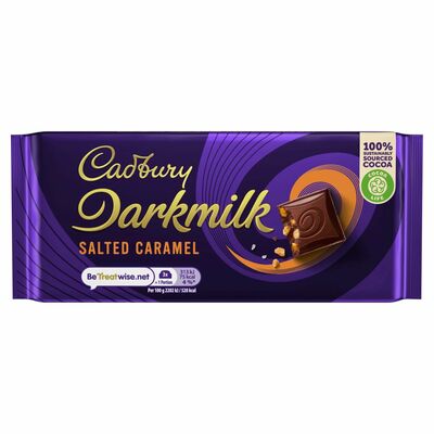Cadbury Dark Milk Salted Caramel Bar 85g