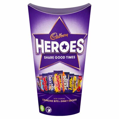 CADBURY HEROES CARTON 290G