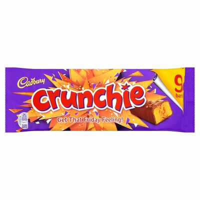 Cadbury Crunchie Bars 9 Pack 234.90g