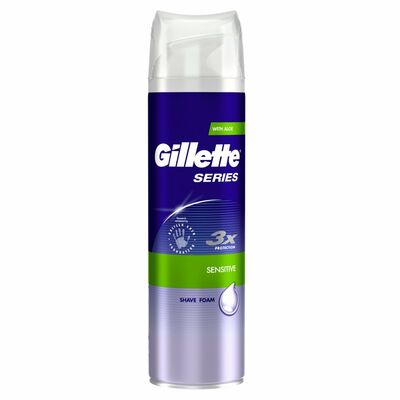 Gillette Series Sensitive Shaving Foam 250ml