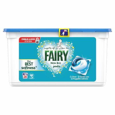 Fairy Non Bio Pods 36 Washes 36pce