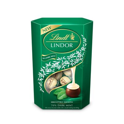 Lindt Lindor Dark Mint Truffles 200g