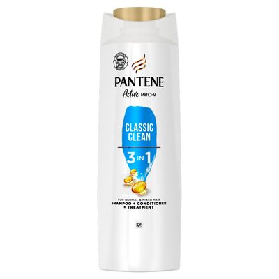 Pantene Classic 3 In 1 Shampoo 400ml