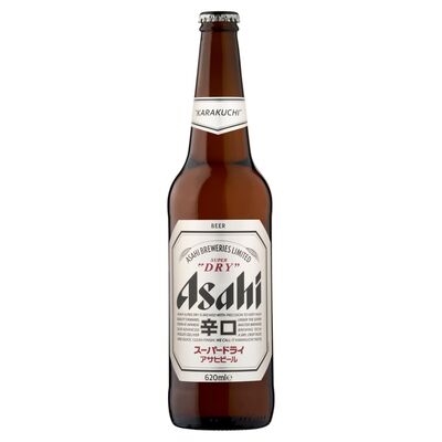 Asahi Super Dry Beer Bottle 620ml