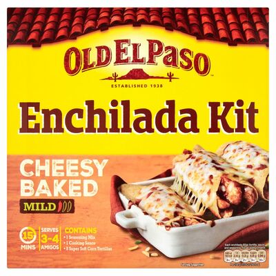 Old El Paso Cheesy Baked Enchilada Kit 663g