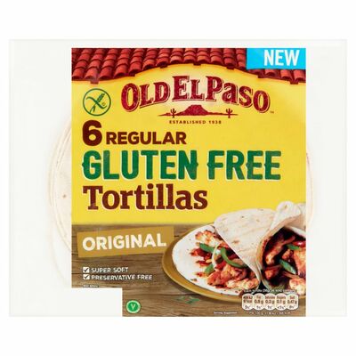 Old El Paso Gluten Free Flour Tortilla 216g