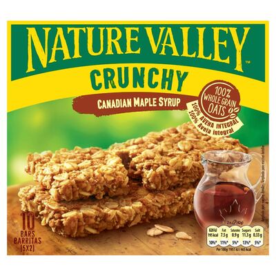 Nature Valley Crunchy Canadian Maple Syrup Bars 5 Pack 42g