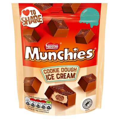 Munchies Cookie Dough Ice Cream Pouch 97g