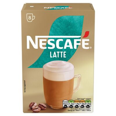 Nescafé Latte 8 Sachets 144g